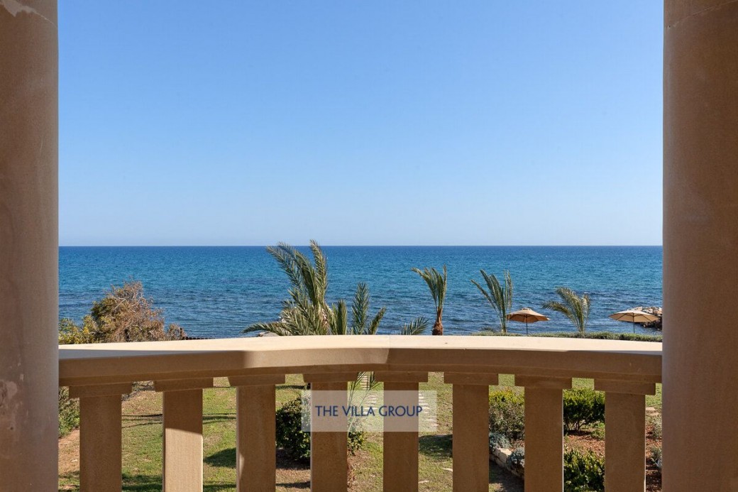 Unobstructed views of the Mediterranean Sea