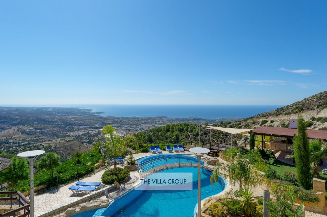 View from first floor balcony