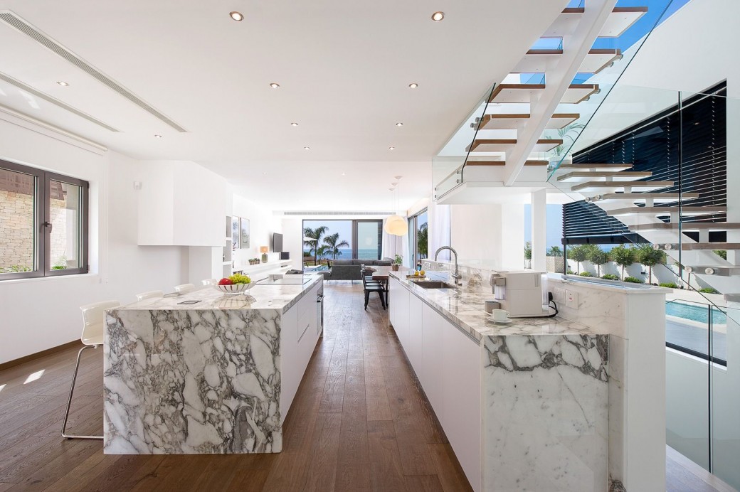 The villa is fully air conditioned throughout 