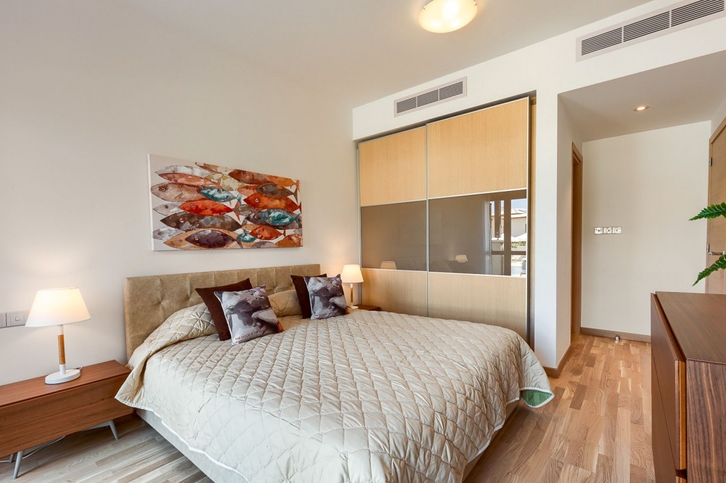 Spacious master bedroom