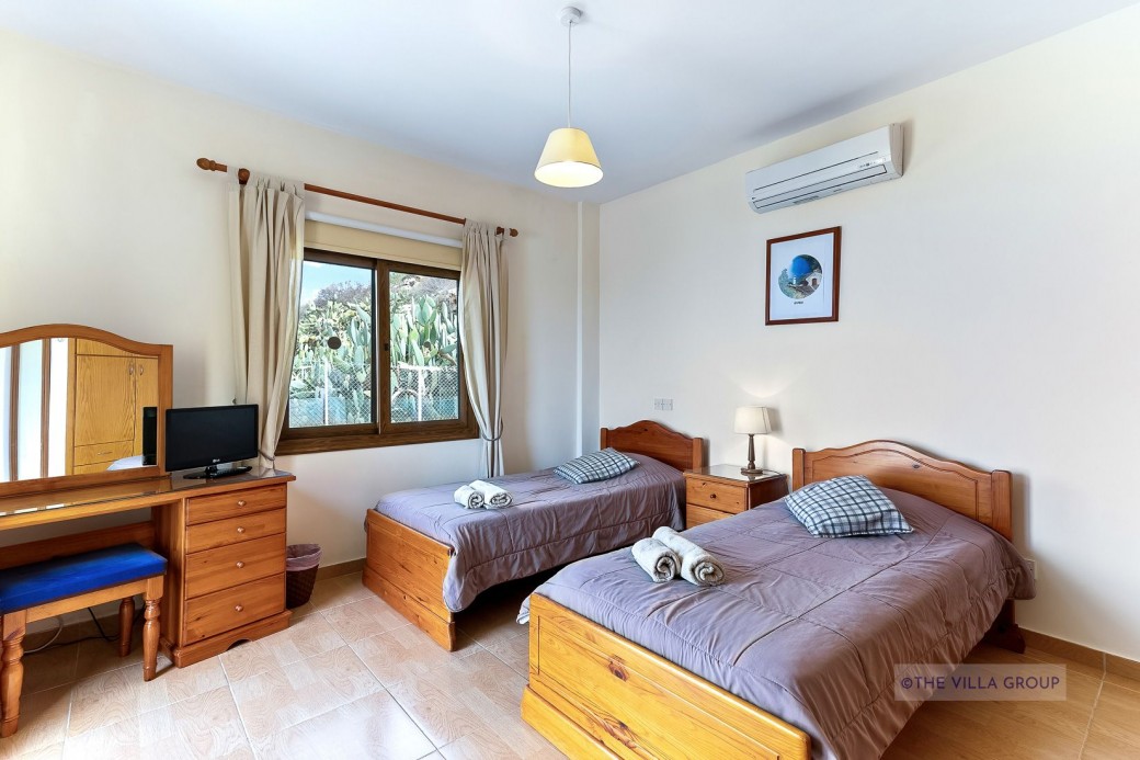Air conditioning available in all bedrooms