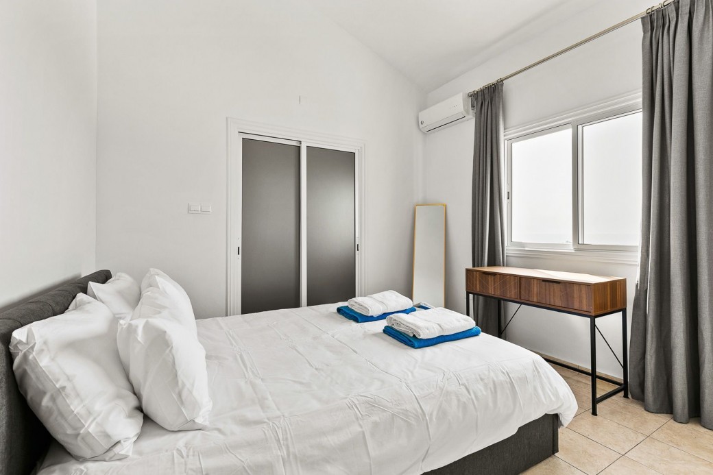 Master bedroom on the first floor