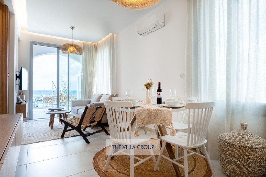 Patio doors to furnished verandah