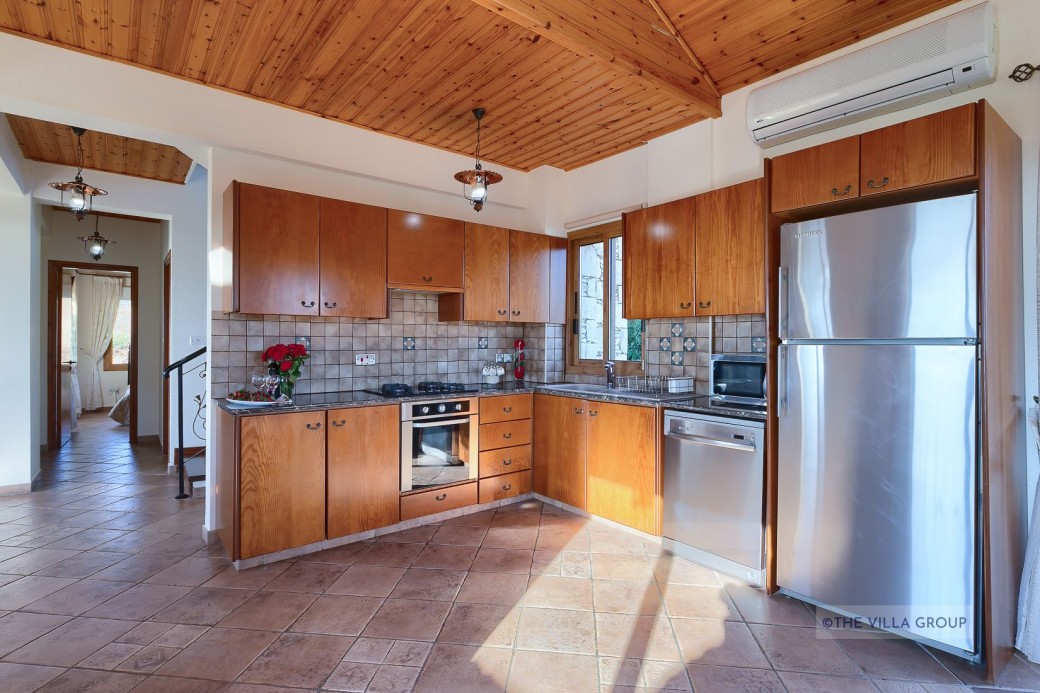 Modern appliances in the kitchen