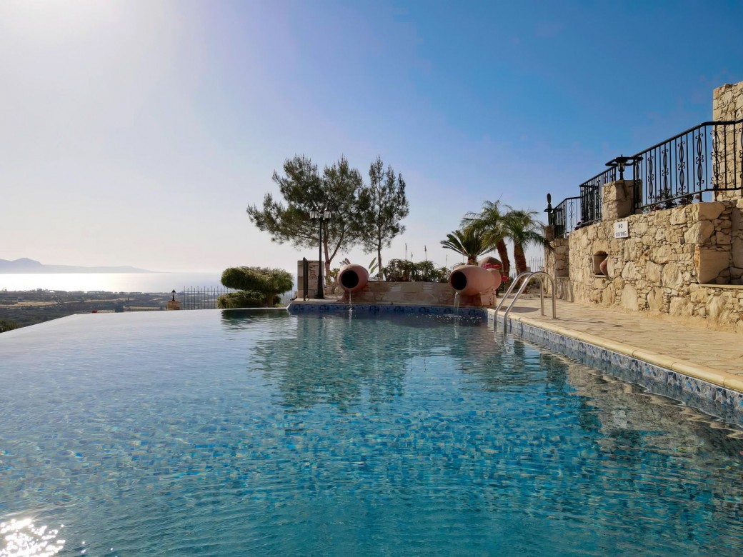 Large swimming pool
