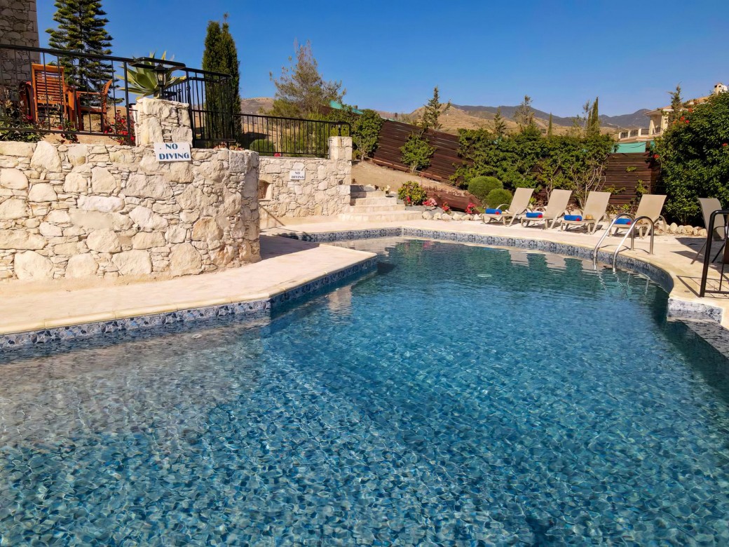  Approximately 35 feet long - 1,200 sq feet - depths 1m to 1.60m