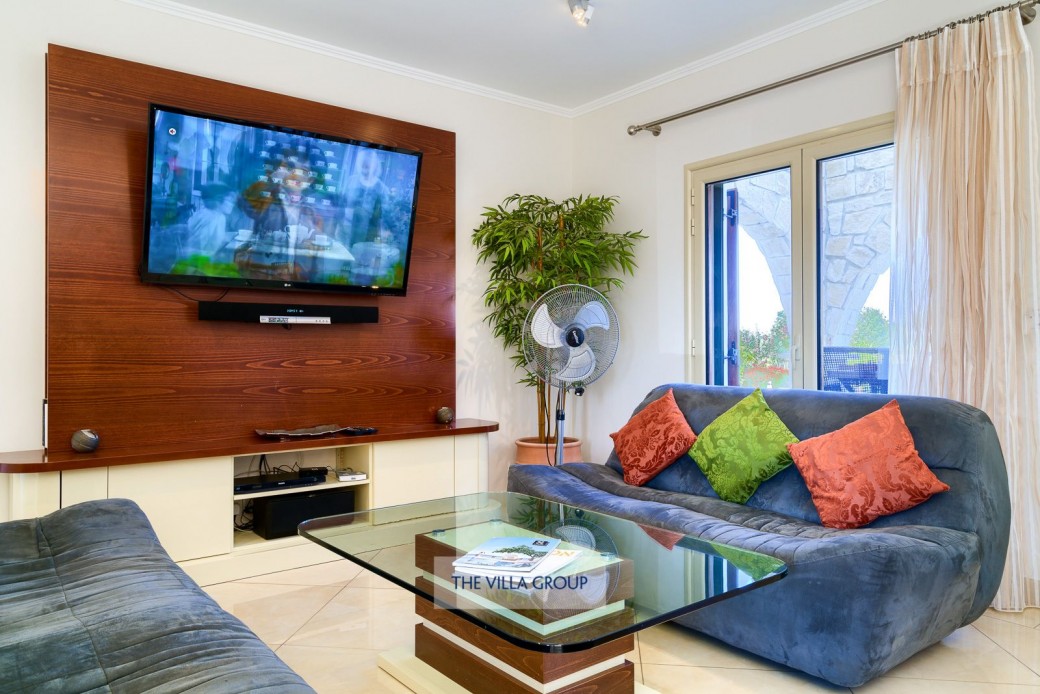 Living area in the daytime