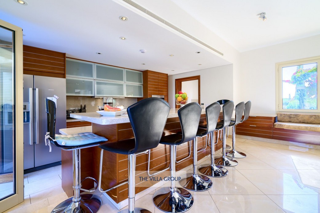 Kitchen in the daytime