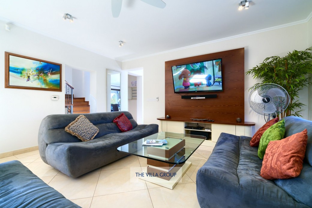 Living area in the daytime