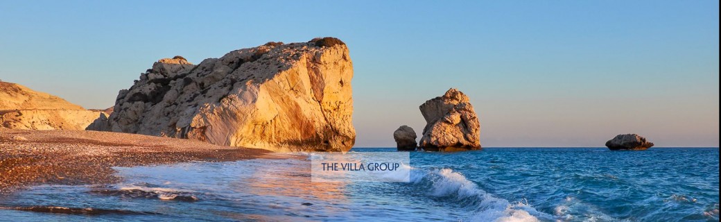 Visit the famous Aphrodite's Rock a short drive from the villa