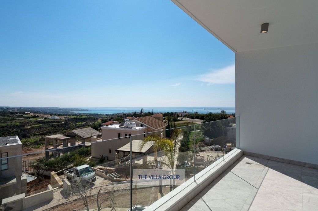 Views of the coastline and Mediterranean Sea