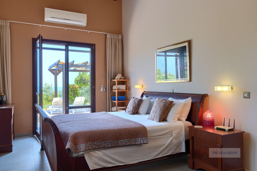 Each bedroom is equipped with air conditioning