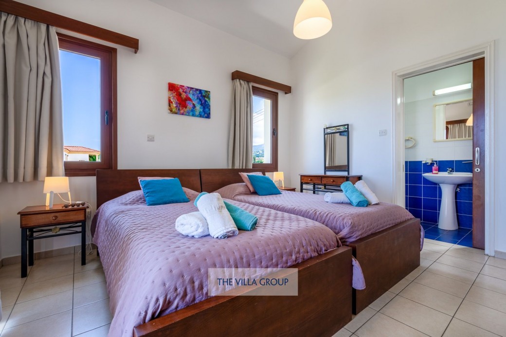 Bedroom with ensuite bathroom
