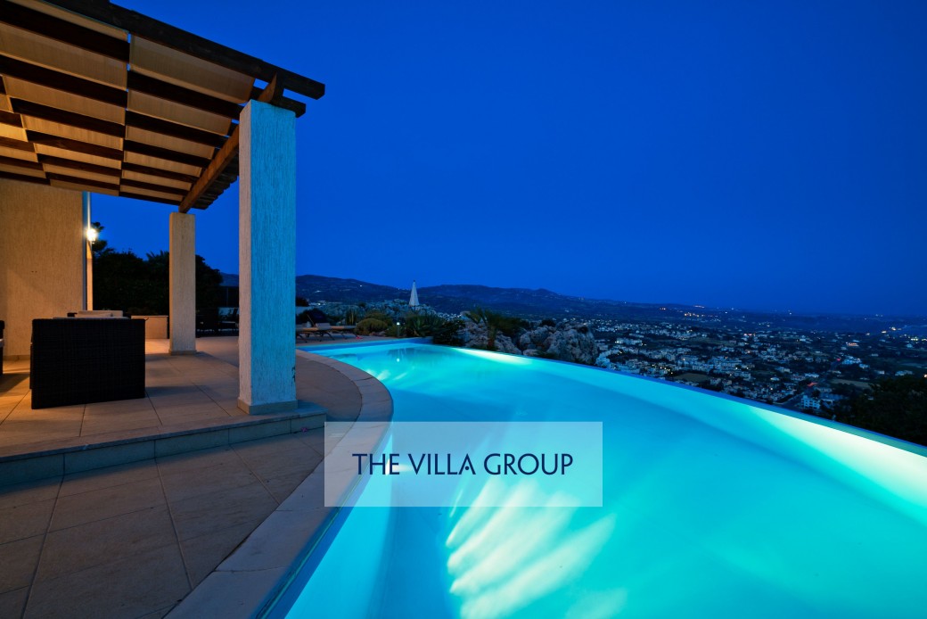 Breathtaking evening views of the Mediterranean Sea and the coastline