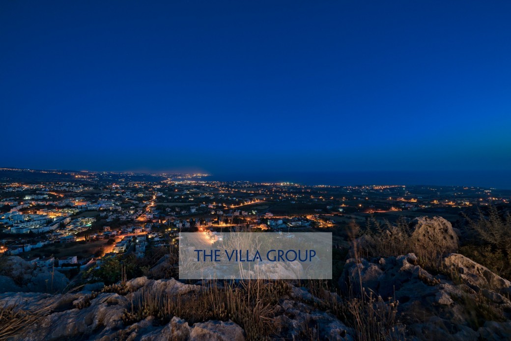 Coastline view in the evening
