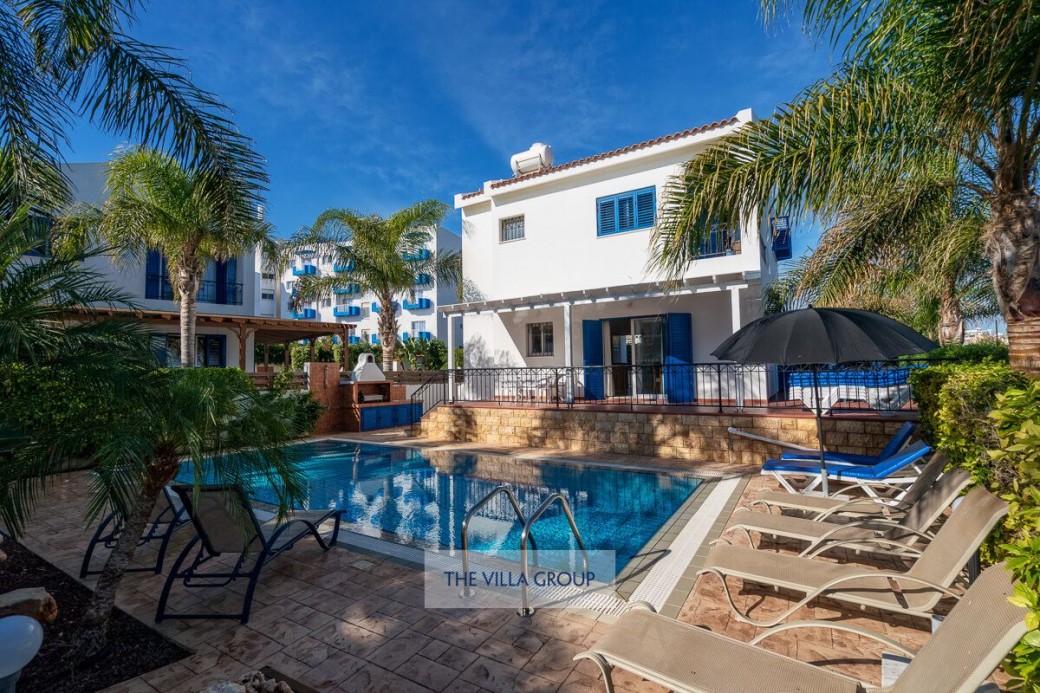 4 bedroom villa set over 3 levels located in Protaras