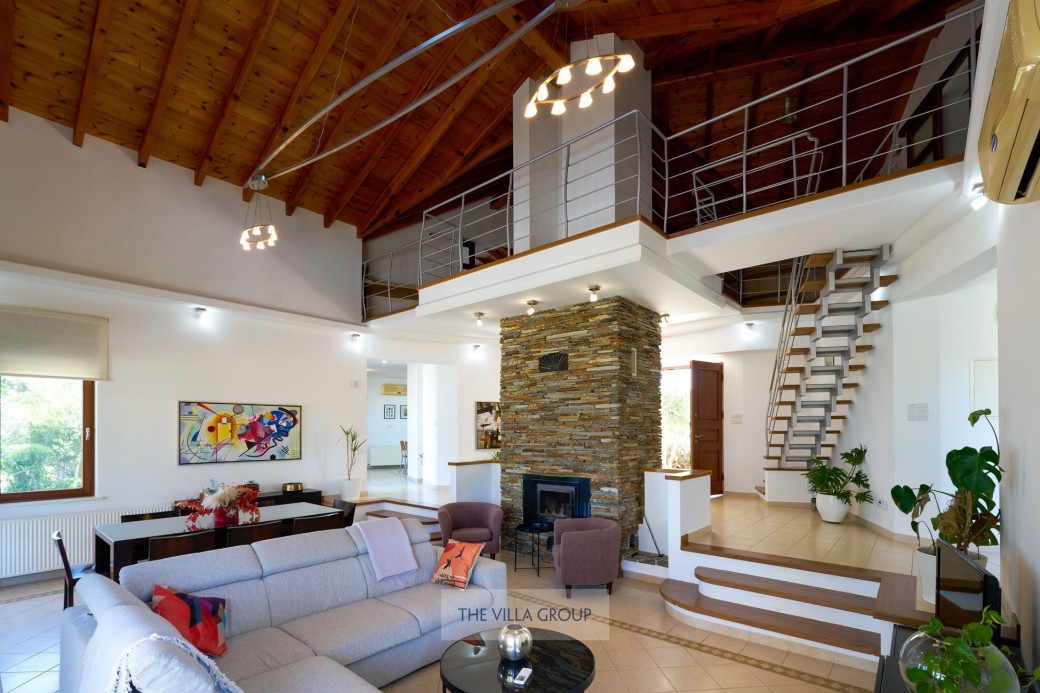 Open-plan living area