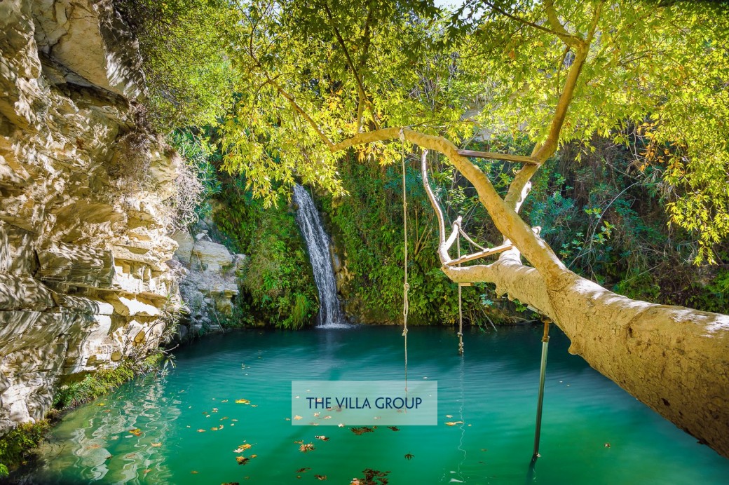 Adonis Baths within a 45 minute drive of the villa