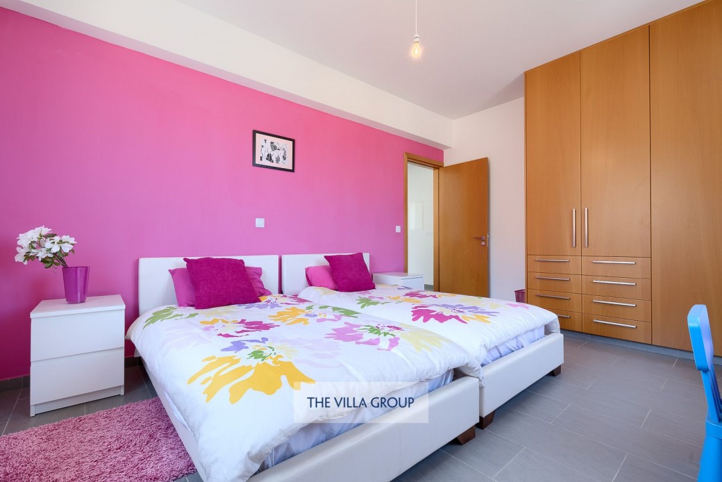 Modern decor throughout