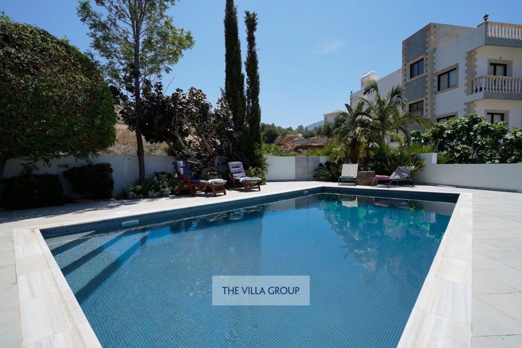 Private 8m x 4m swimming pool with depth of 1m to 2.1m