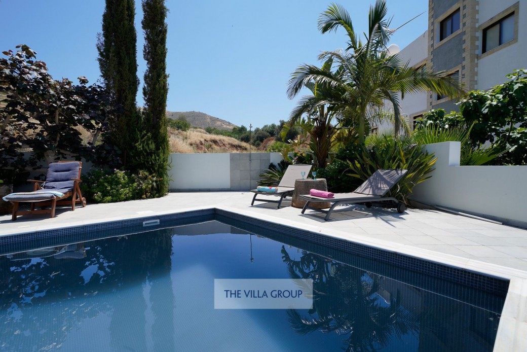 Private 8m x 4m swimming pool with depth of 1m to 2.1m