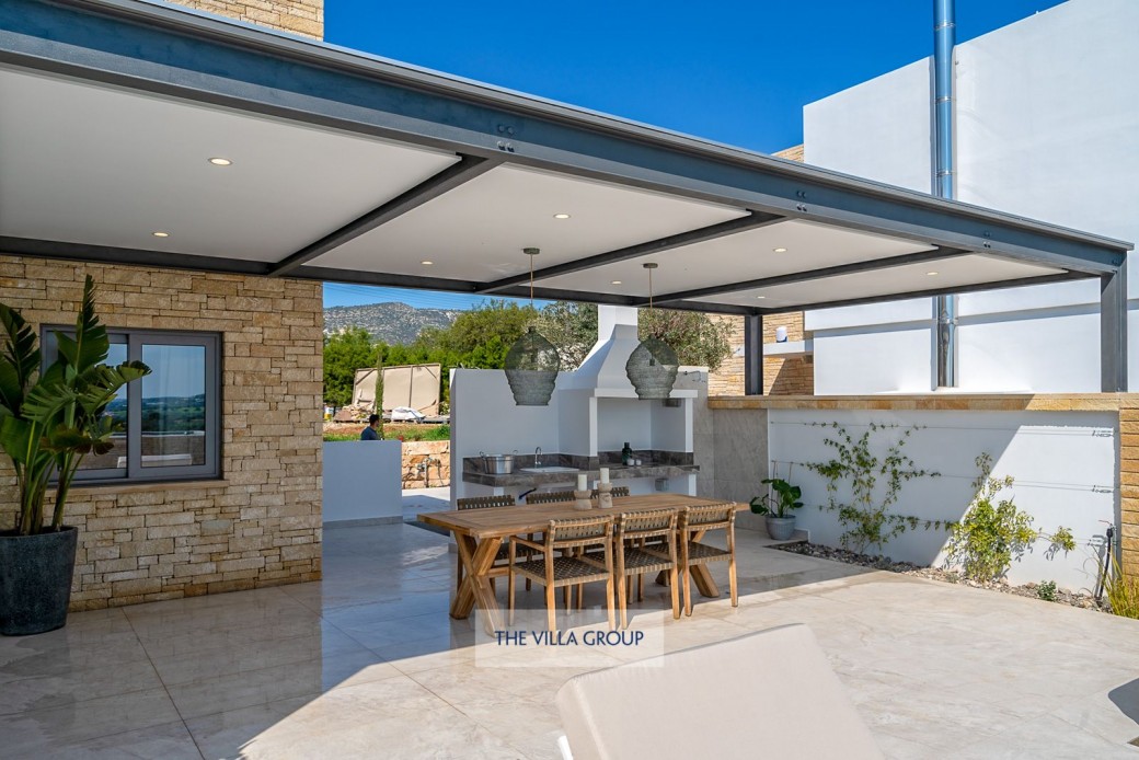 Spacious outside areas