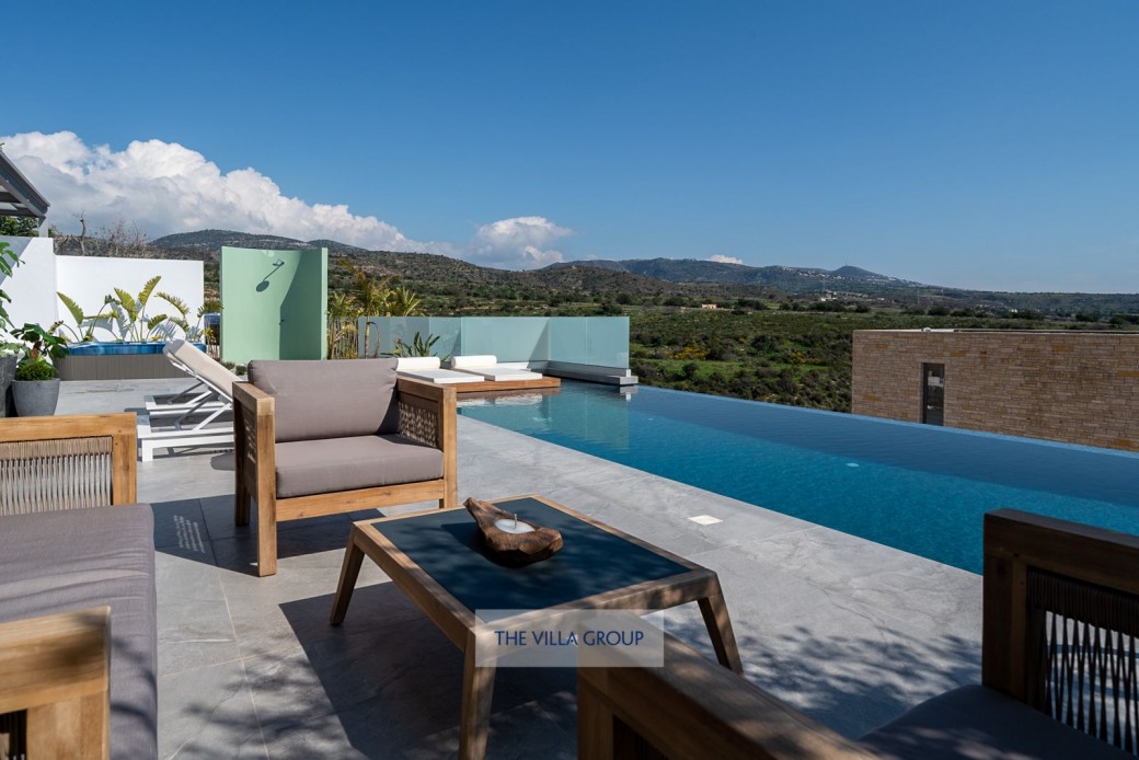 Plenty of outside furniture