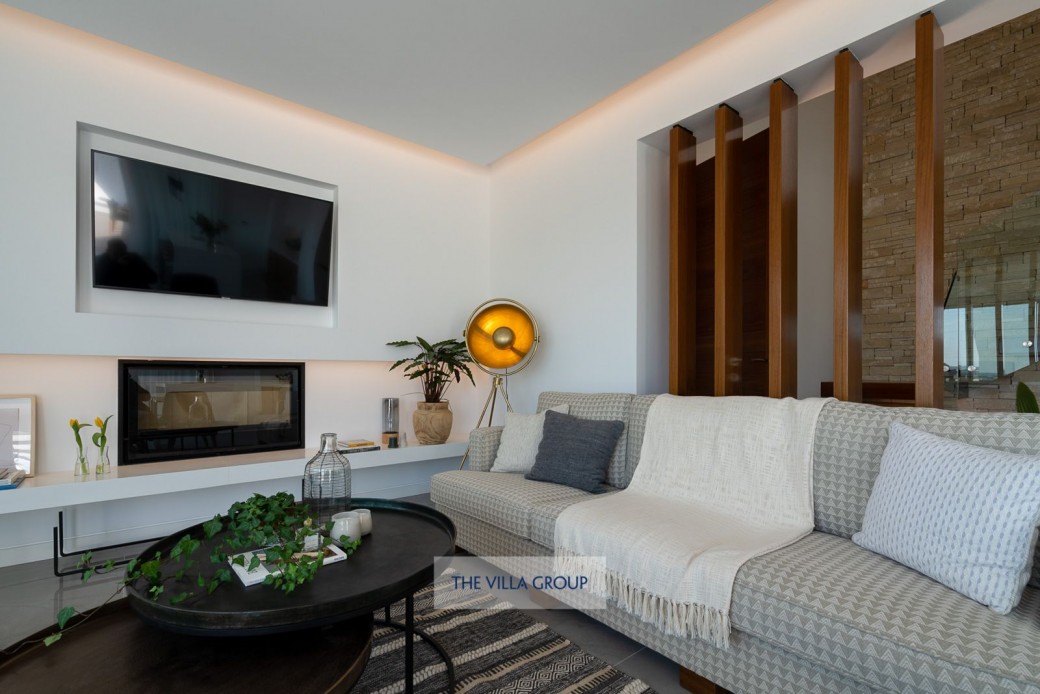 Modern open plan living area