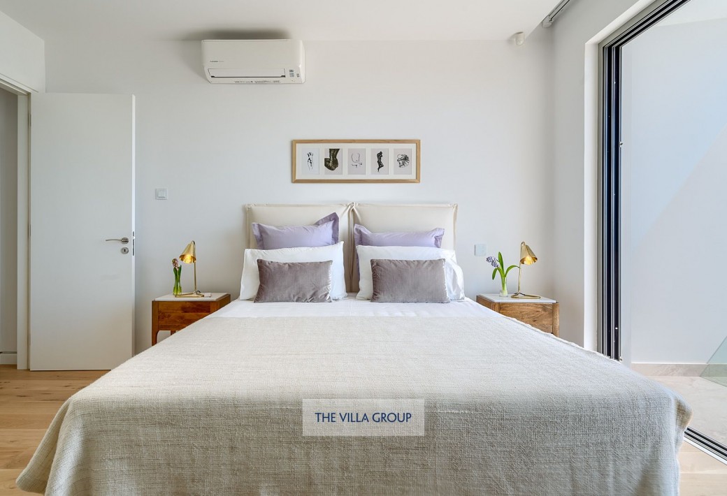 Access to private balcony with stunning views of the Mediterranean Sea and surrounding area