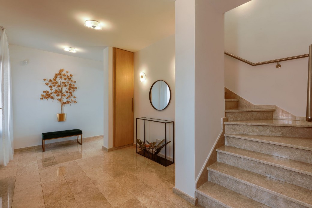 Marble staircase