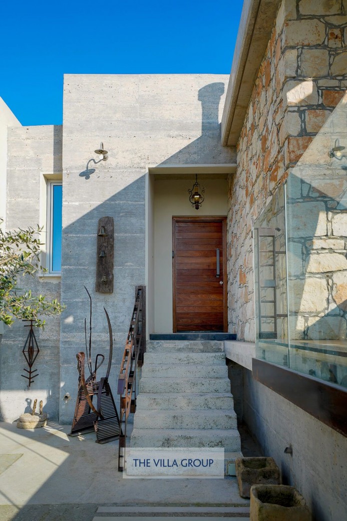 Villa's front door