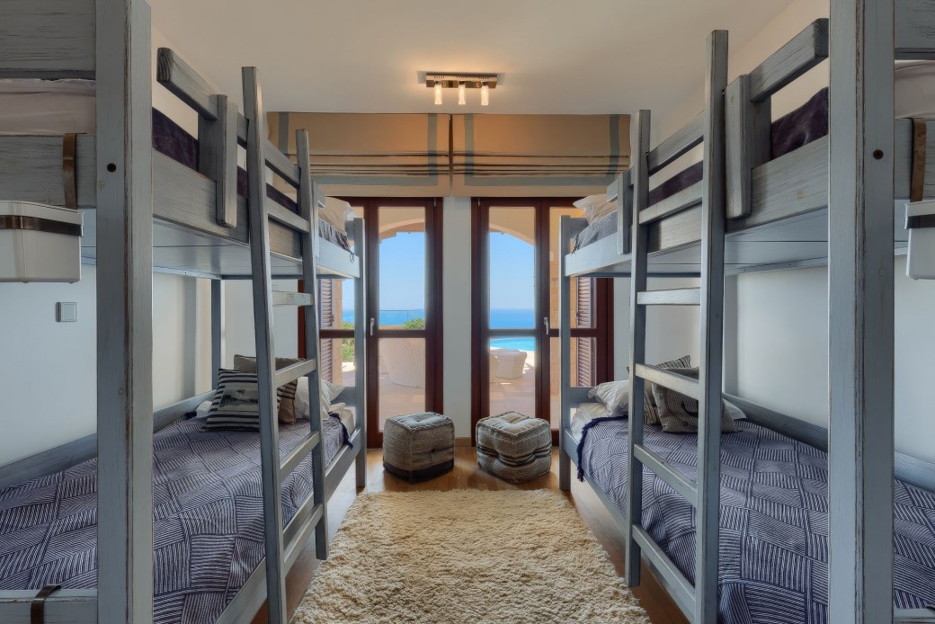 Bedroom with bunk beds