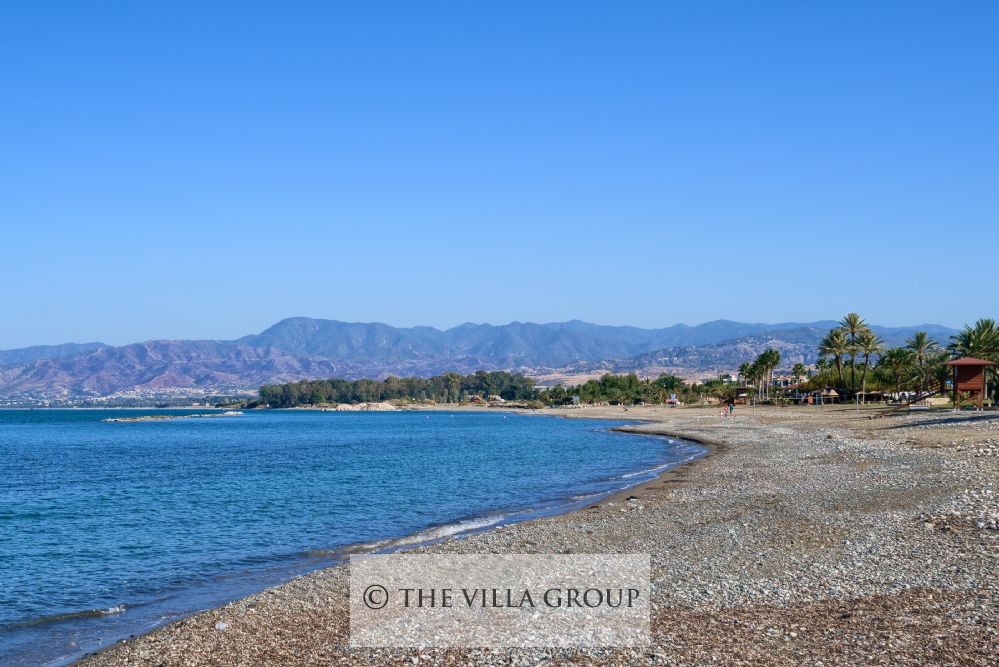 Part of the Latchi Beach