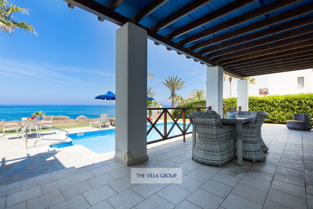 Spacious outside area