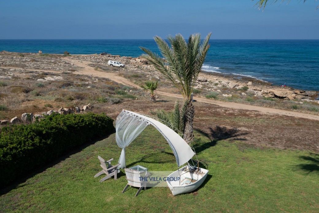 15 metres from the Mediterranean Sea