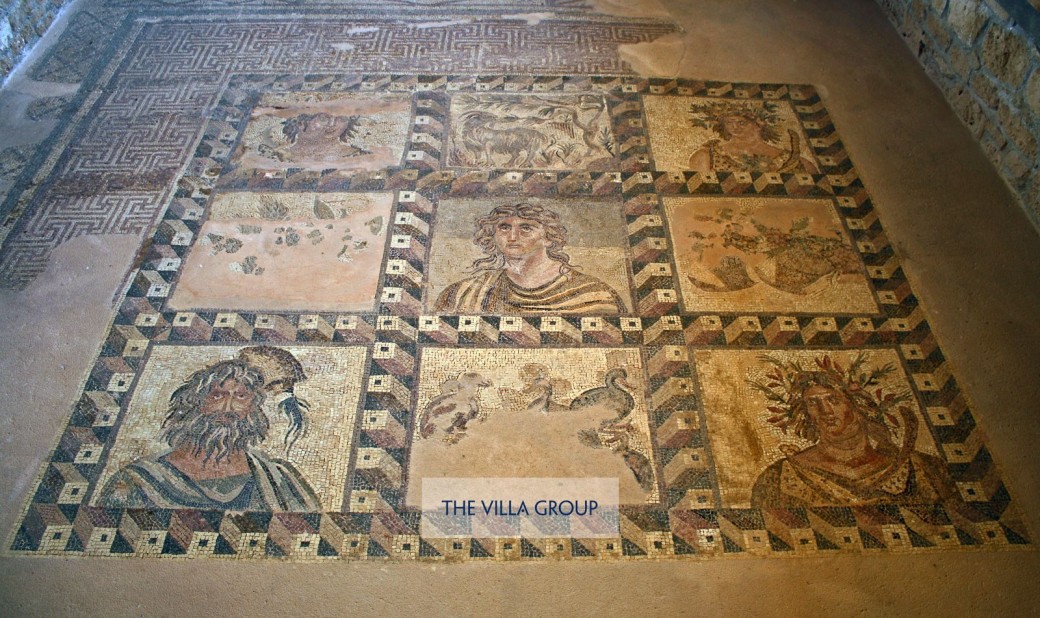 Visit the mosaics in Paphos