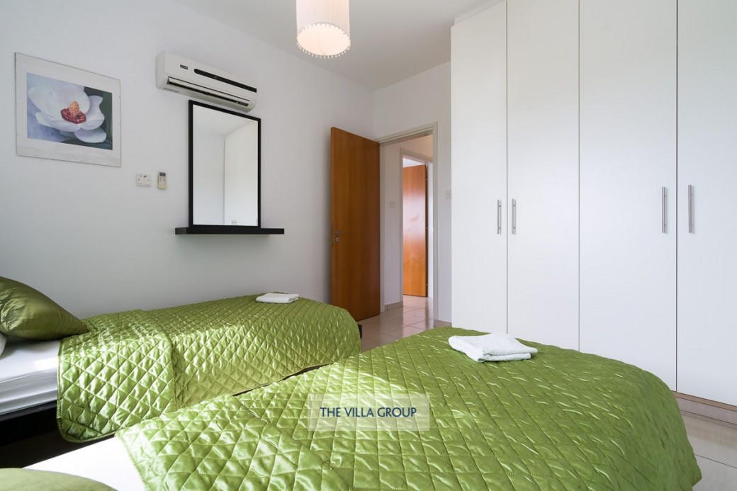 Plenty of wardrobe space in each bedroom