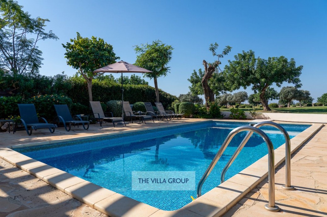 8m x 4m swimming pool with ladder access