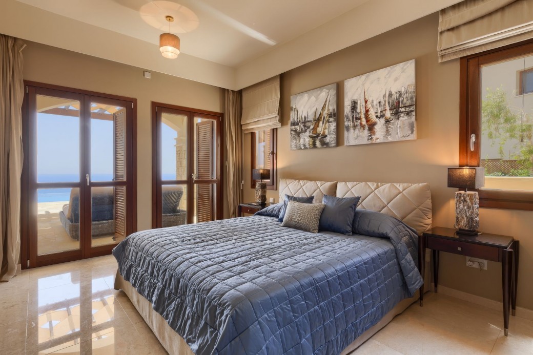 Bedroom with private balcony