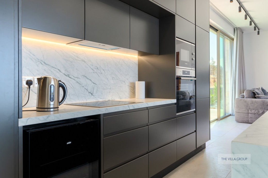 All necessary appliances for a holiday rental villa