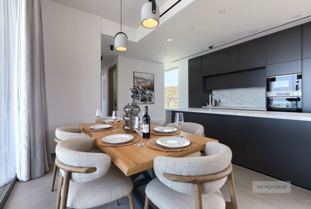 Formal dining table