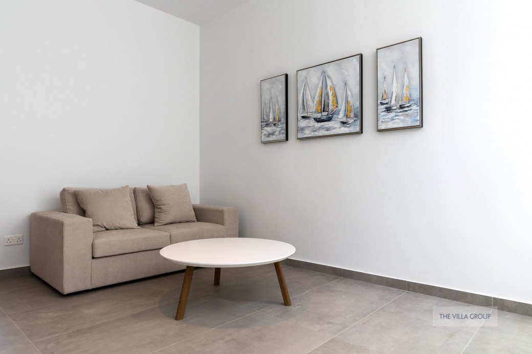 Seating area on lower ground floor
