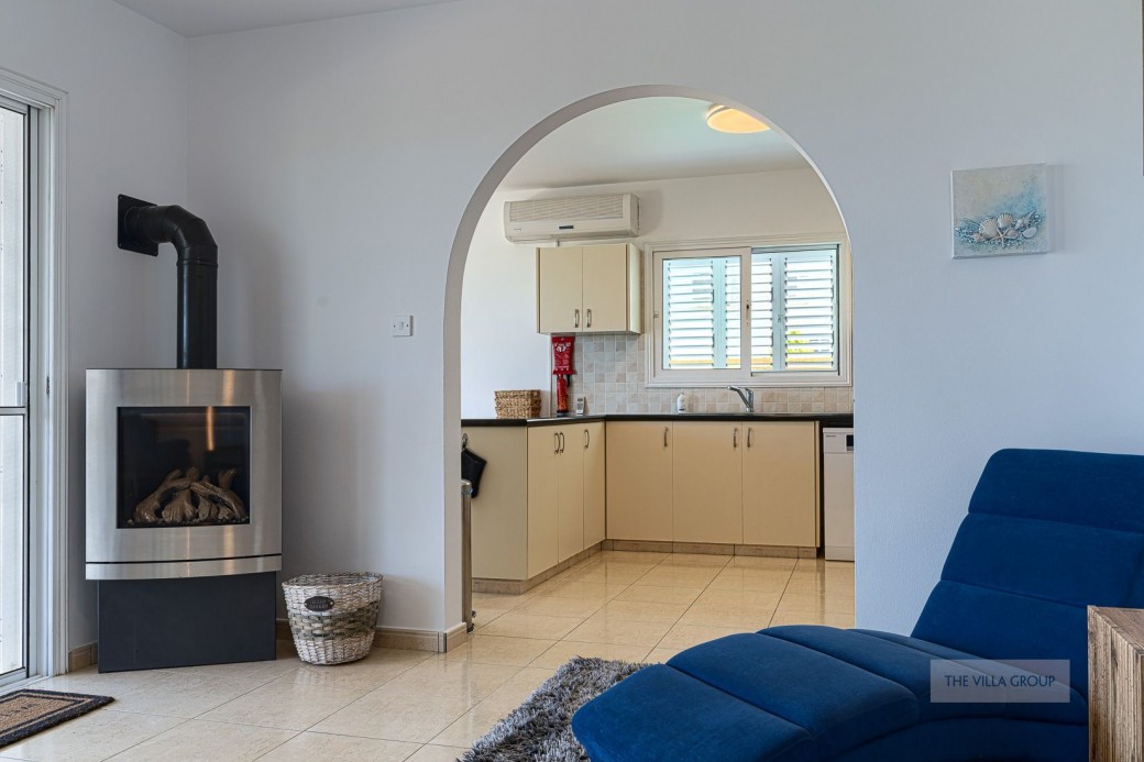 Open plan living, dining and kitchen areas