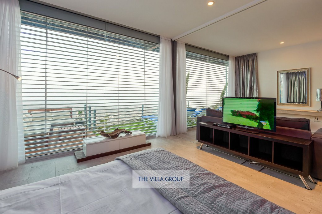 Master bedroom suite