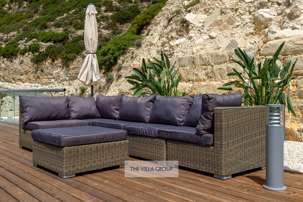 Plenty of outside furniture