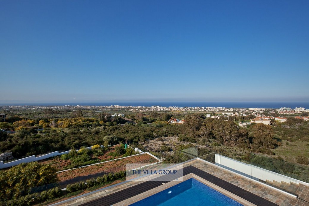 Views from the balcony on the first level