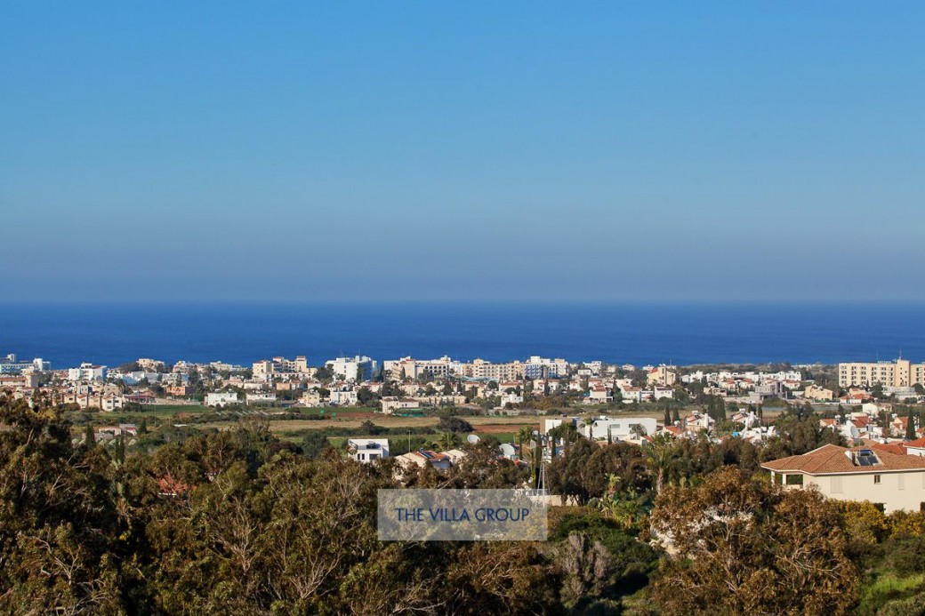 Beautiful views of the surrounding areas and the Mediterranean sea