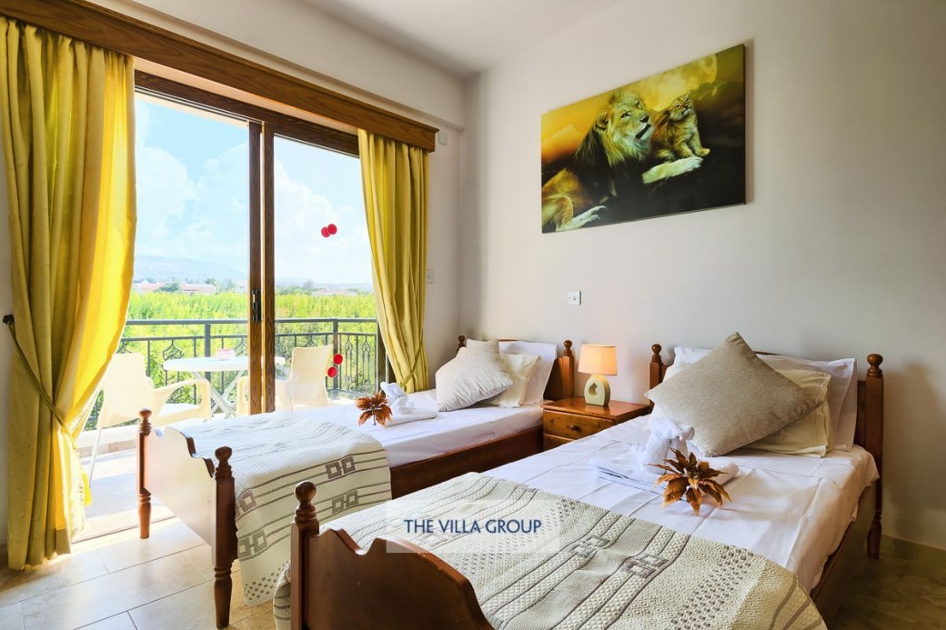 First floor twin bedroom