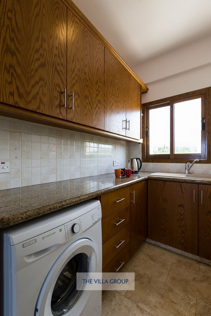 Utility room on the first floor