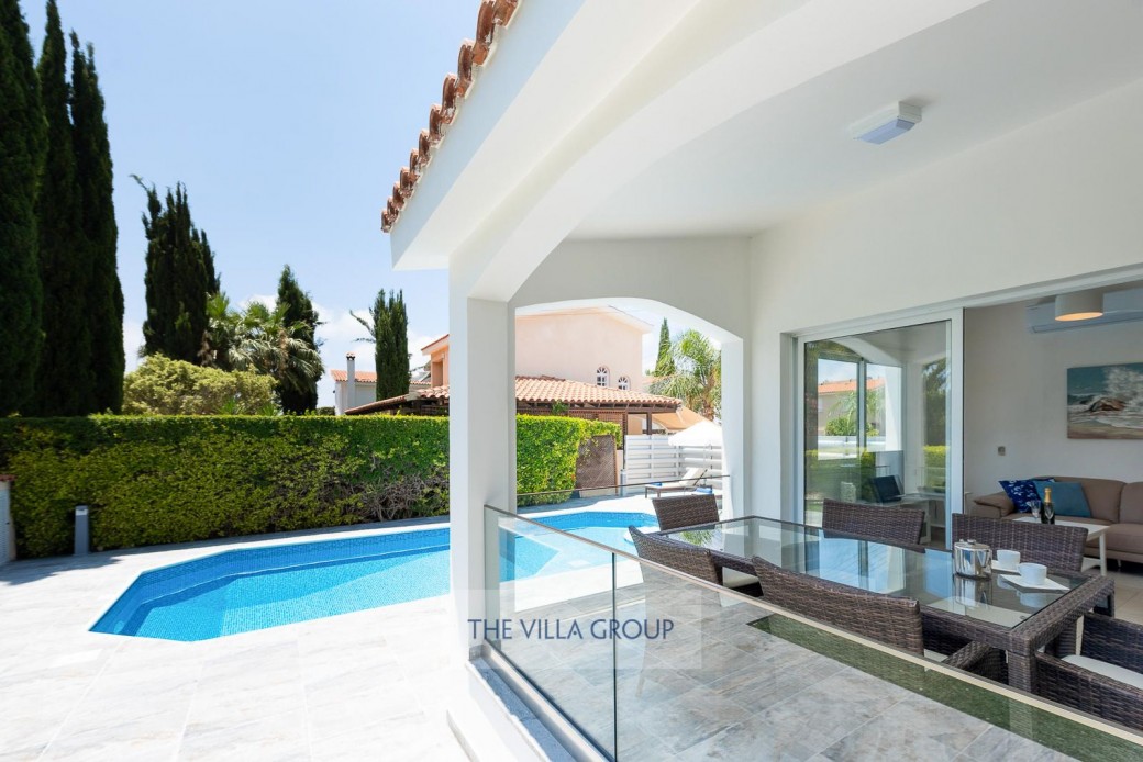 Plenty of outside furniture